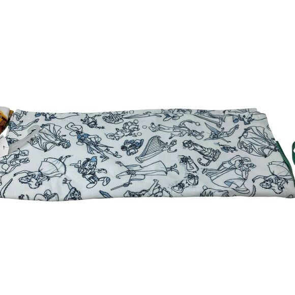 Disney Parks Ink & Paint Towel Set Sorcerer Mickey Art Peter Dumbo Cinderella - Picture 4 of 7